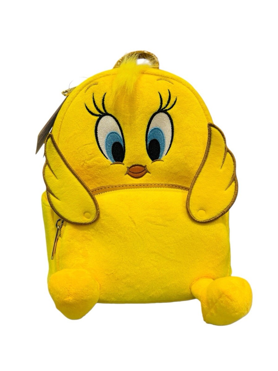 Cute Yellow Plush Backpack Anime Cartoon Pompom Purin Cute Plush Doll Backpack Kawaii  main image 4