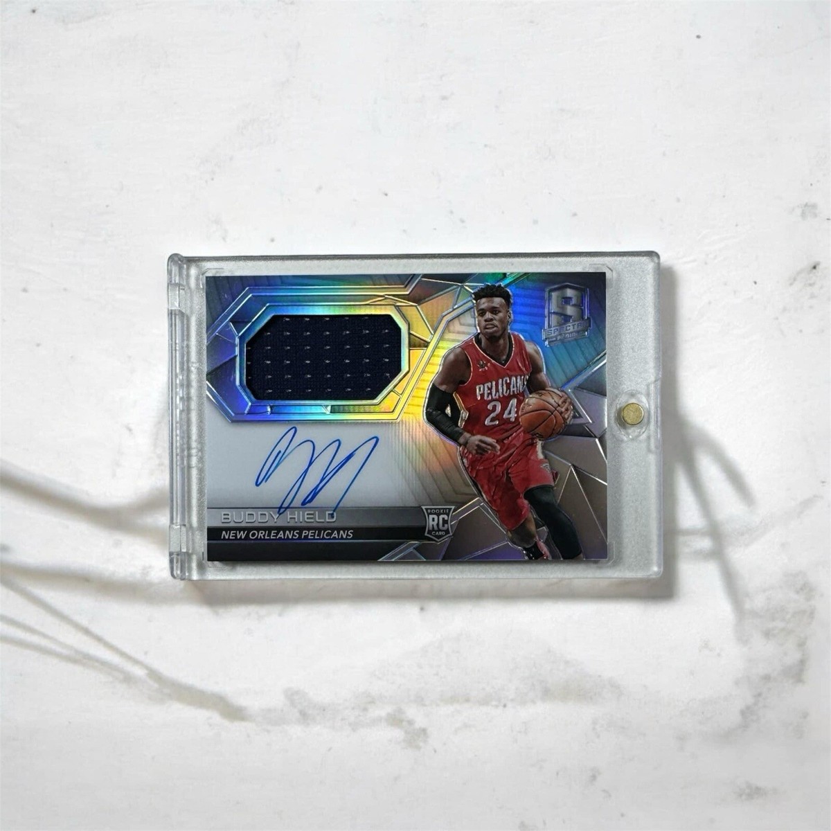 2016 Spectra Rookie Jerseys Autographs RC BUDDY HIELD Number 217 