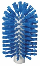 Vikan 5380-90-3 Stiff Tube Brush Polyester 3-1/2" x 6-1/4" OAL Blue