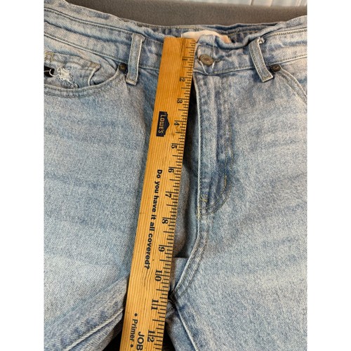 Kancan Jeans Womens Mid-Rise Slim Fit light wash Stretch size 9 - Picture 7 of 9