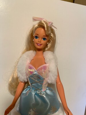 Mattel Ice Skating Barbie Doll Vintage 90's Blonde