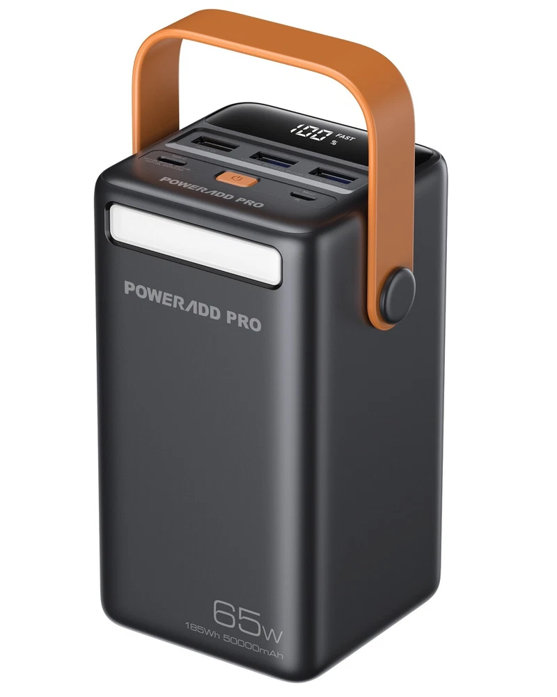 Power Bank 50000mAh PD 65W USB C Fast Charging Camping Travel Portable Charger Power Bank 50000mAh PD 65W USB C Fast Charging Camping Travel Portable Charger