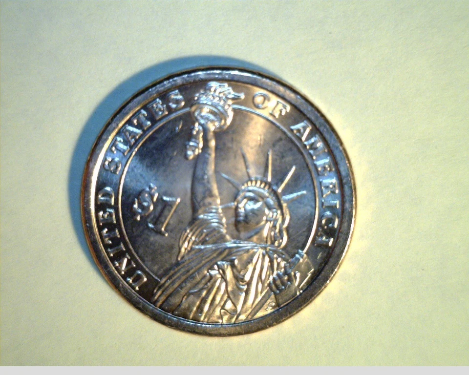 2007-P John Adams Error $, Inverted edge letters (US-4185) - Image 2 of 4