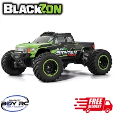 Blackzon Smyter MT Turbo 1/12 4WD RTR 3S Brushless Green RC Car Monster Truck