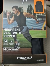 New Mens Neoprene Sauna Vest Exercise 2xl Read Description