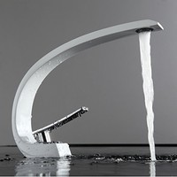 Fapully Basin Mixer Tap Single Lever Curved Bathroom Sink Faucets White And Fapully Basin Mixer Tap Single Lever Curved Bathroom Sink Faucets White And