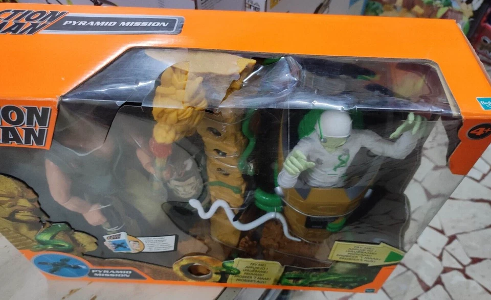 ACTION MAN PYRAMID MISSION VINTAGE HASBRO - Immagine 2 di 3