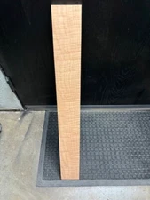Flame Maple Curly🍁Bass Guitar Neck .75” X 3.5"x29” Figured KD 3/4" Strat Tele
