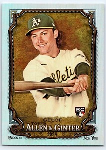 2024 Topps Allen & Ginter - Chrome Zack Gelof #82 (RC) Rainbow Foil
