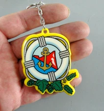 PACIFICO CERVESA BEER YELLOW BOTTLE OPENER KEYRING KEYCHAIN CHARM FOB FREE SHIP