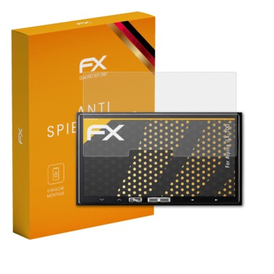 atFoliX 2x Displayfolie für Alpine iLX-700 Schutzfolie matt&stoßfest Folie