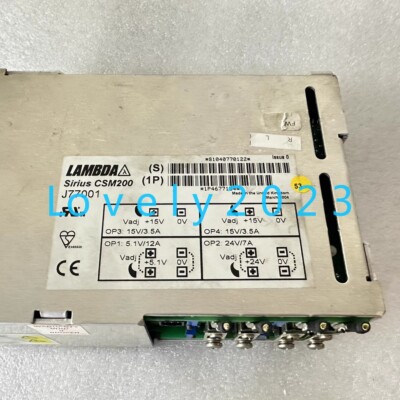 1pc used TDK-Lambda Sirius CSM200 J77001 Power CSM200