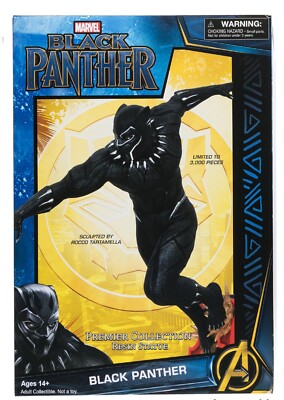 NEW/Sealed! Diamond Select Marvel Premier Black Panther statue 14'' Avengers