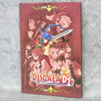 DISGAEA D2 Settei Shiryoshu Art Works Fan Book Sony PS3 2013 Japan Ltd Booklet