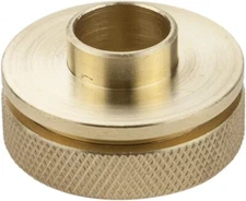 POWERTEC Router Guide Bushing Solid Brass 5/8", Short Shank Precision Router...