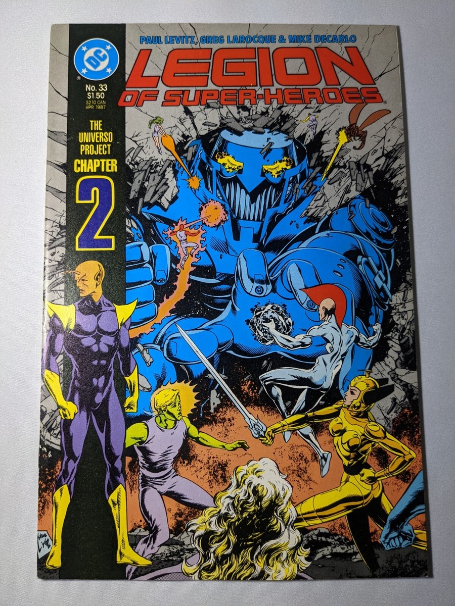 Legion of Super-Heroes #33 (1986) The Universo Project