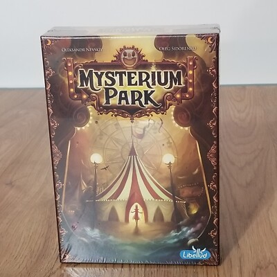 Mysterium Park Board Game New  Sealed Libellud LON 2020-1 Ghost Psychics Secrets