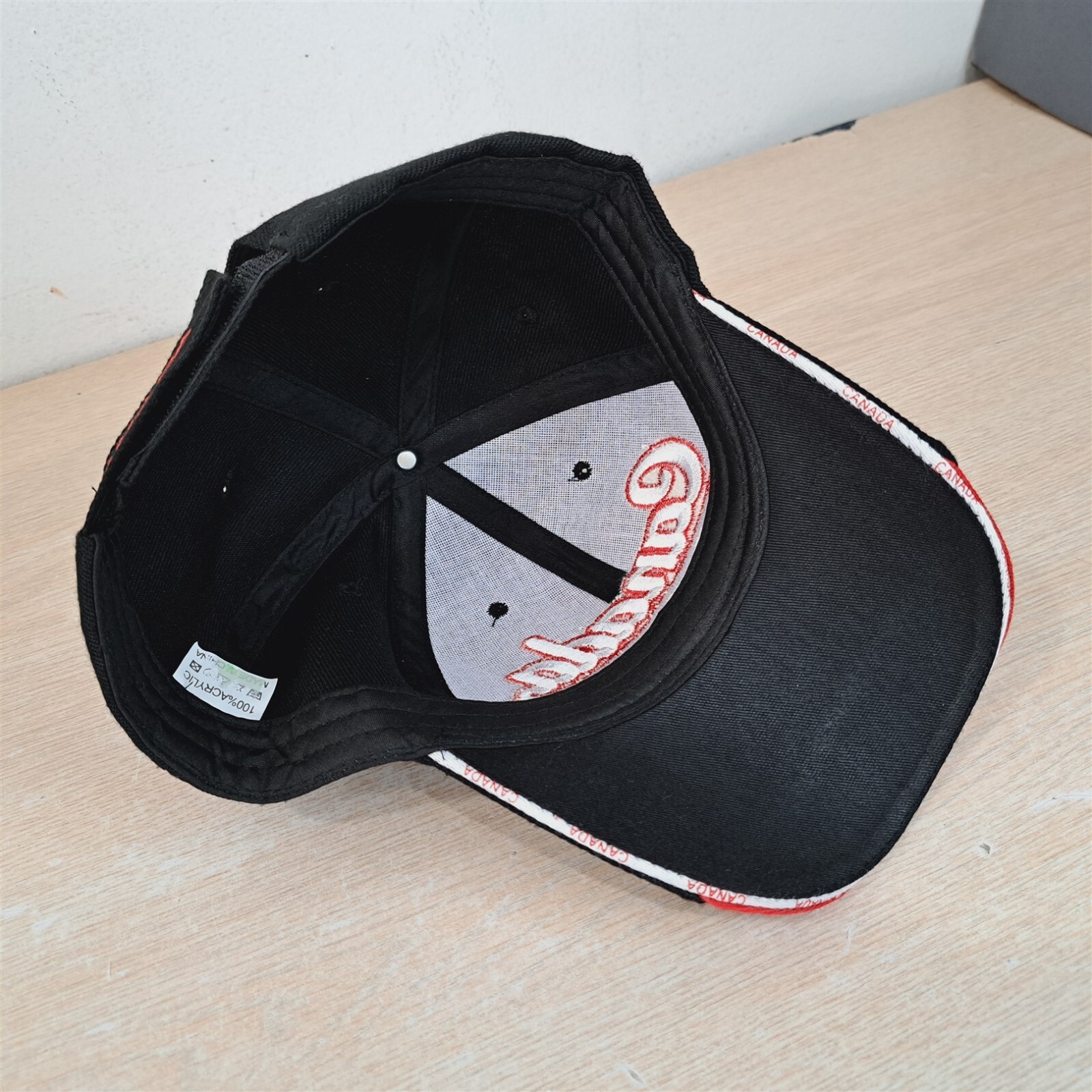 CANADA SCRIPT SPELLOUT ADJUSTABLE STRAPBACK BASEB… - image 12