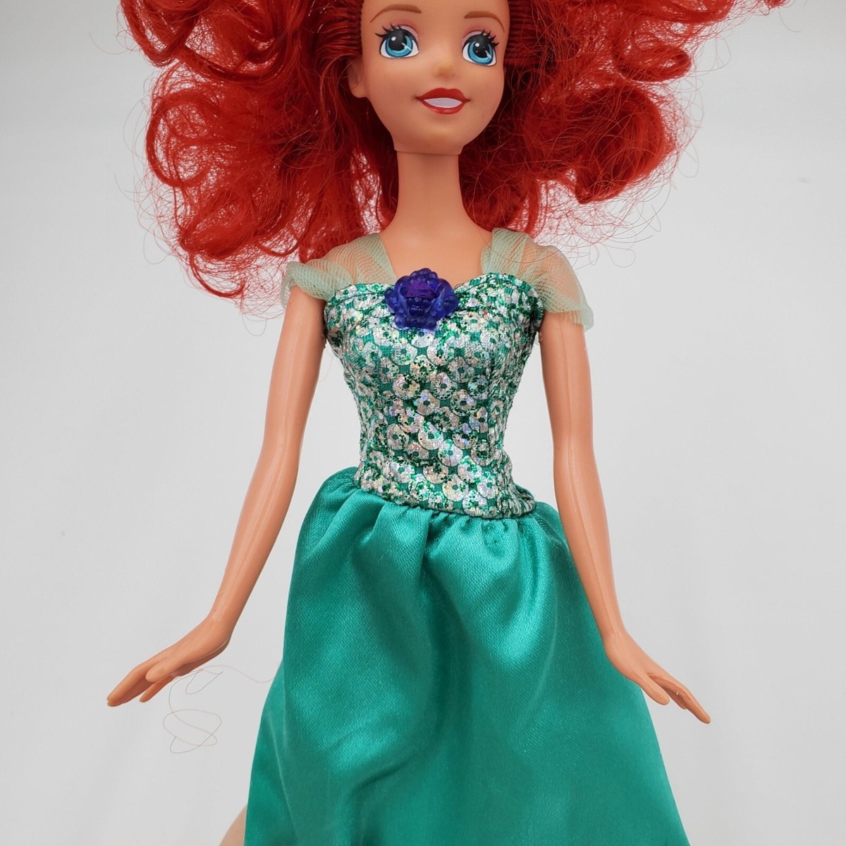 Disney Ariel Doll The Little Mermaid 11" Green Dress 2012 | eBay