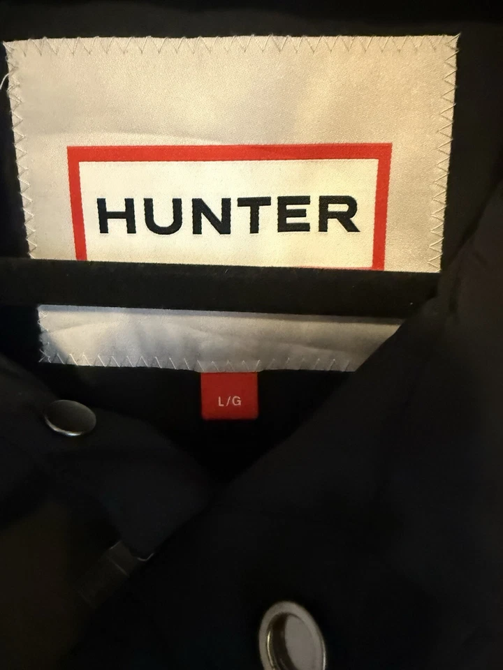 Chaqueta Hunter Castle Capa Negra Talla Grande Foto 3 de 4