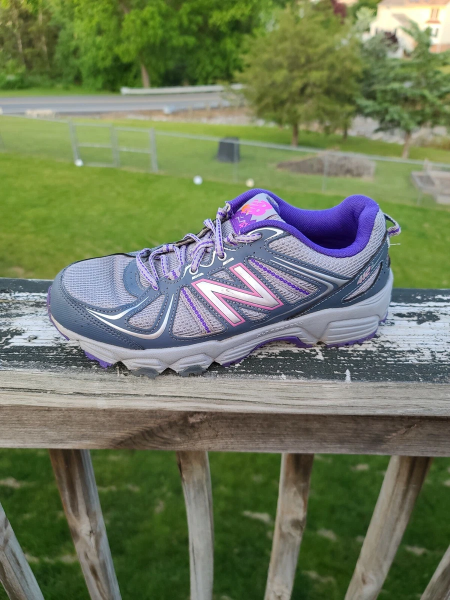 New Balance Women s Gray Blue 412V2 All Terrain Running Shoes WTE412N2 Size 9.5