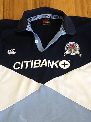 Vintage NSW Waratahs 125 Years 1999 Super 12 Rugby Jersey Shirt