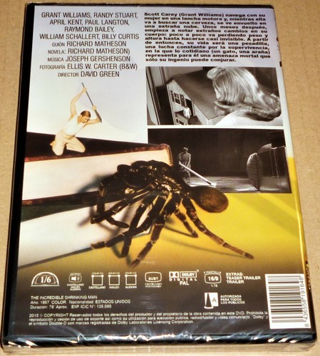 EL INCREÍBLE HOMBRE MENGUANTE / The Incredible Shrinking Man - Eng . Deut . Esp - Bild 2 von 4