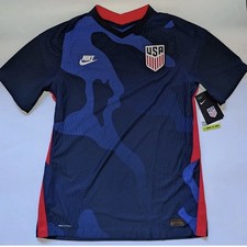 Nike USMNT Away Vaporknit Soccer Jersey CD0603-475 Men's Size Large World Cup
