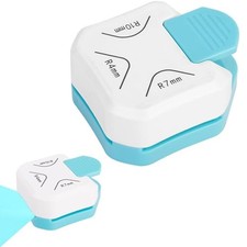 Corner Cutter R4mm/R7mm/R10mm 3-in-1 Corner Rounder Punch Multi-Angle Paper