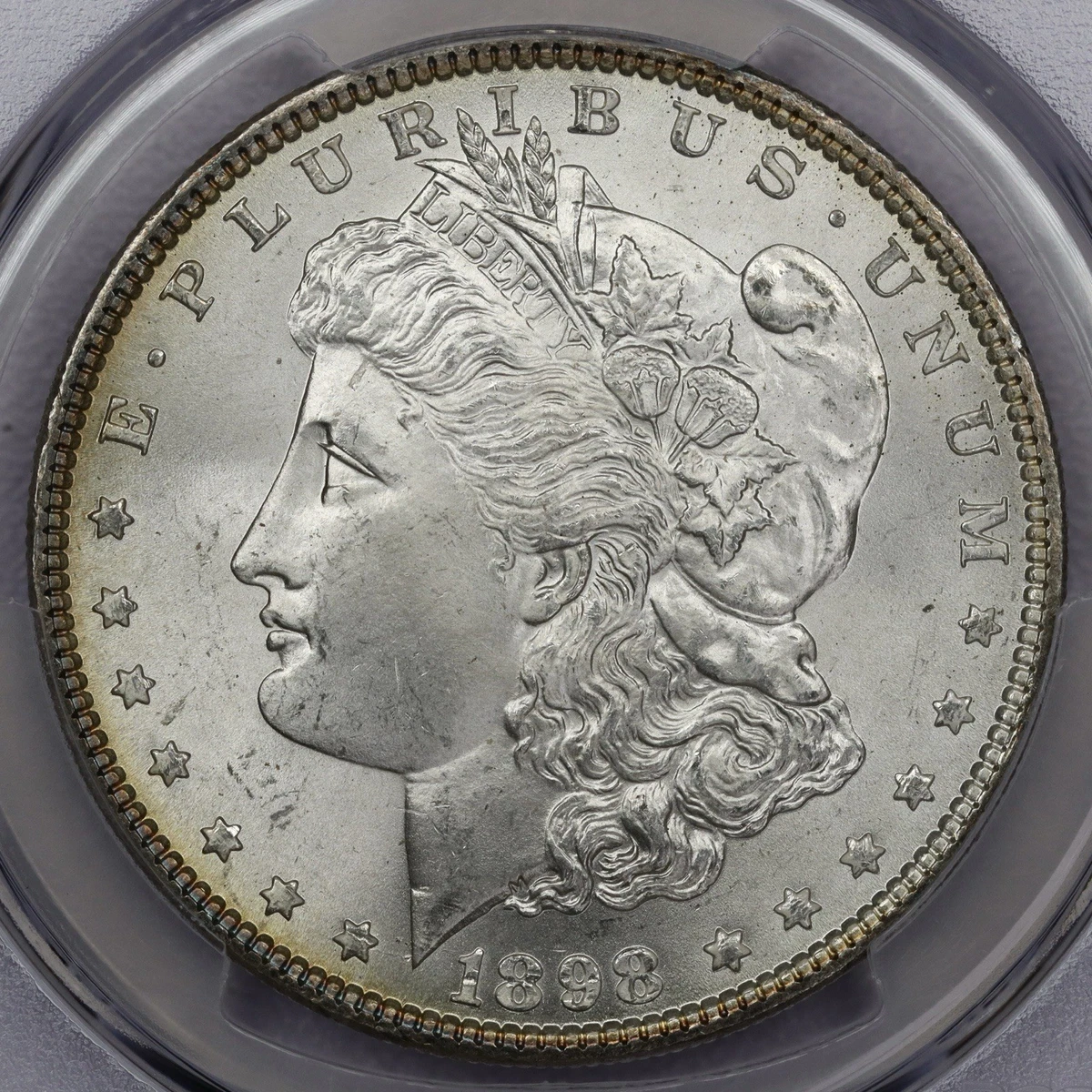 Philadelphia Silver 1898 Year Morgan US Dollars (1878-1921) for