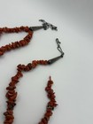 Baroque Red Coral Necklace Large Pieces Luxury Corail BROKEN — photo 3