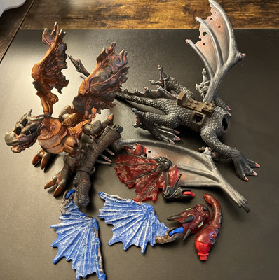 mega bloks fire and ice dragons Parts
