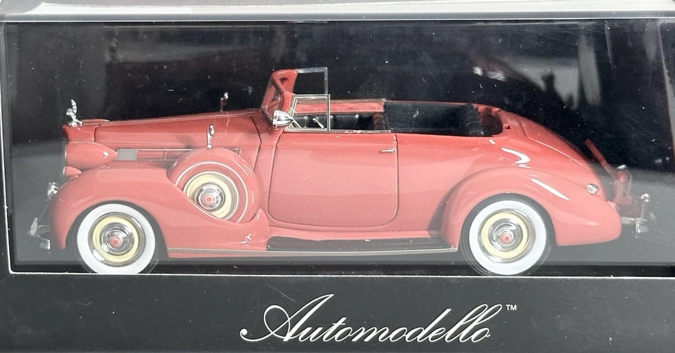 Automodello 1:43 -Packard Twelve Convertible Victoria Chinese Red - AMPAC38VMECR - Image 2 of 4