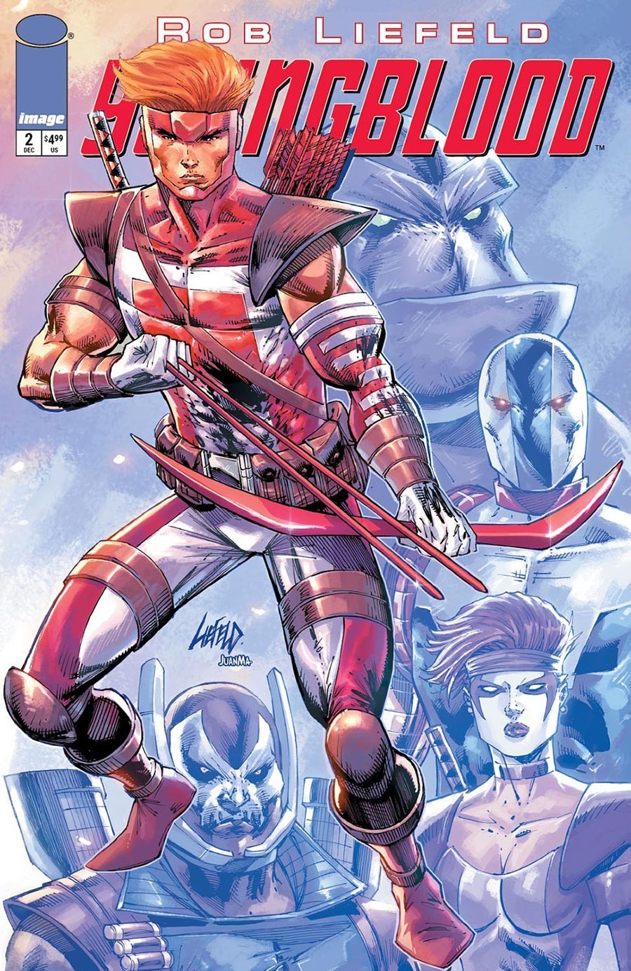 YOUNGBLOOD #2 COVER A ROB LIEFELD IMAGE NM 2025
