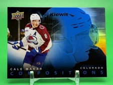 Cale Makar 2025-26 UPPER DECK COMPOSITIONS # CMP-18 Colorado Avalanche FREE SHIP
