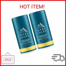 Oars  Alps Aluminum Free Deodorant for Men and Women, Dermatologist Tested and
