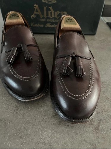Alden Loafer Shell Cordovan Pferdeleder 9 1/2 C/E Oxblood