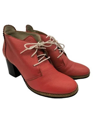 FLY LONDON Bottines à lacets Dames Bottines T EU 40 rouge style décontracté - Photo 1/4
