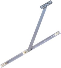 Home Secure™ uPVC Door Restrictor Stay with Hold Open Function – 335mm Stay for