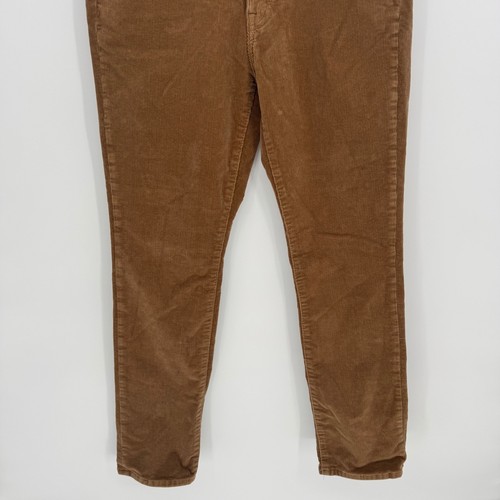 Lauren Ralph Lauren Black Label Women Corduroy Straight Leg Pants Tan Size 12 - Picture 4 of 10