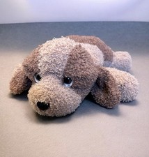 Vintage Russ Berrie Flops Puppy Dog Plush Brown Tan Floppy Stuffed Animal 20  