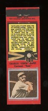 1934 Diamond Matchbooks U1 Baseball #79 Charles 