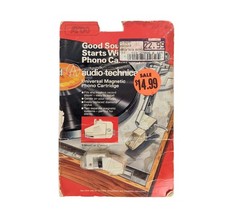 VTG 1984 NEW Audio Technica AT80 P-Mount Phono Cartridge W/ Stylus NOS USA Made