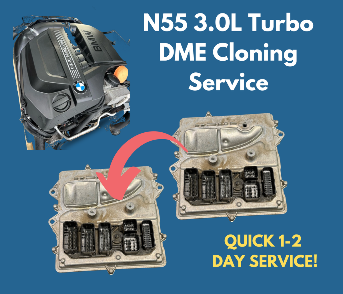 BMW N55 DME ECU ECM Cloning Service 3.0L TURBO 335I 435I 535I 640I