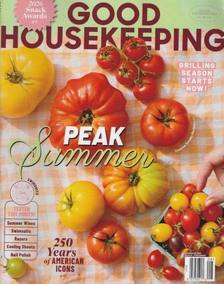 Good Housekeeping Magazine July / August  2026: Peak Summer
