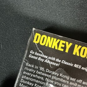 Donkey Kong Classic NES Series (Nintendo Game Boy Advance, 2004 W/Box And Manual