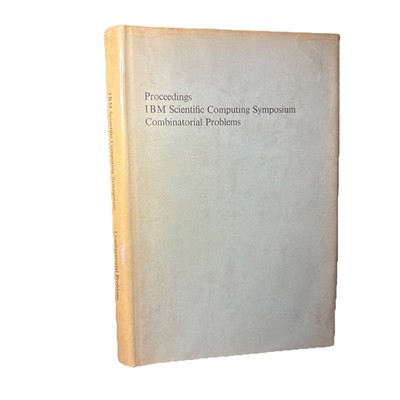 Proceedings of the IBM Scientific Computing Symposium on Man-Machine 1st ed 1966