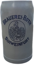 Alter Bierkrug Maßkrug der Roth Brauerei in ...