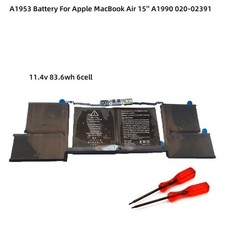 A1953 Battery for Apple MacBook Pro 15 Inch A1990 Mid 2018 2019 EMC 3215 3359