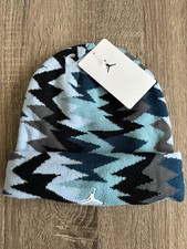 New Jordan Jumpman Winter Beanie Hat Youth 8/20 Blue Color